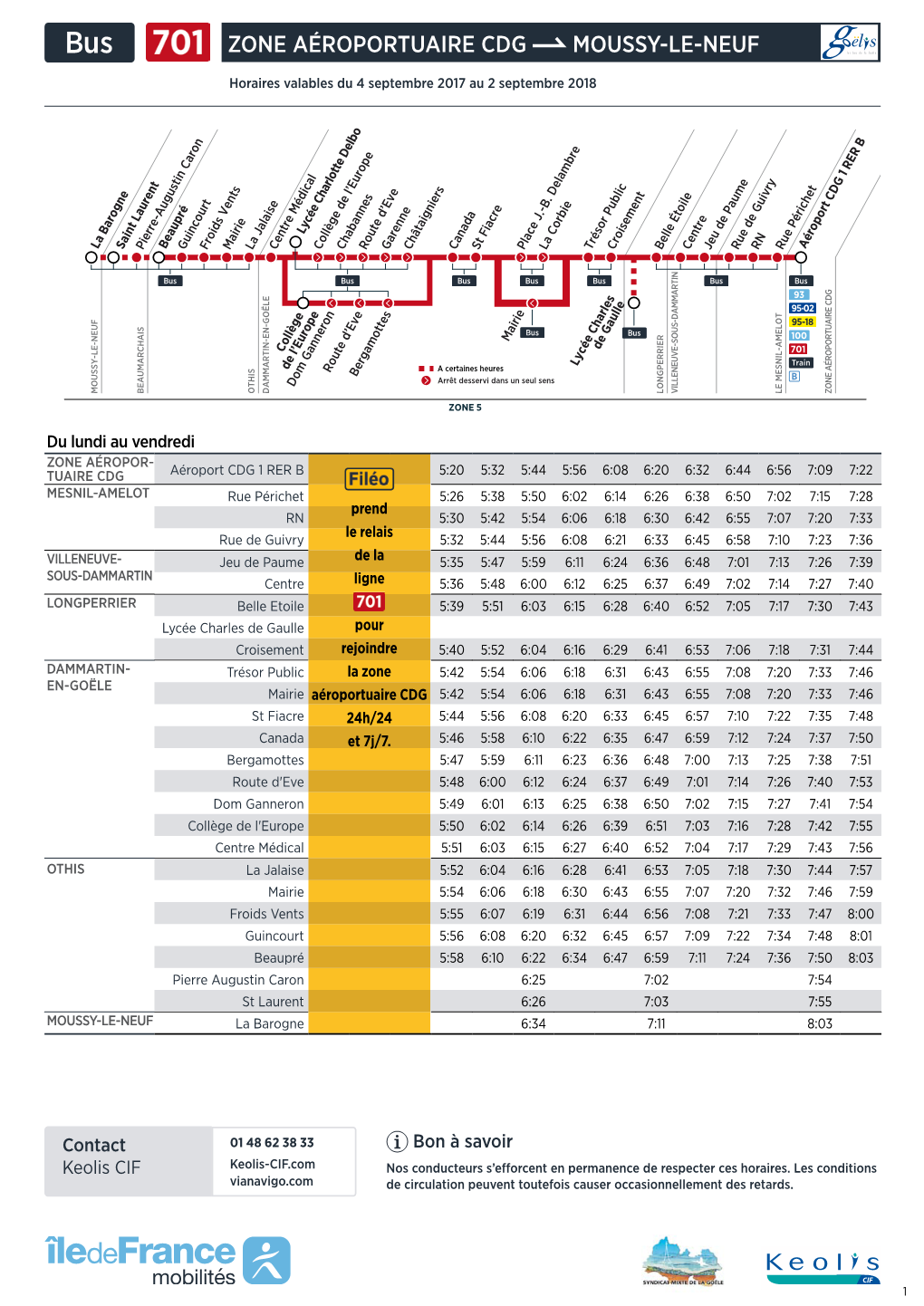 ZONE AÉROPORTUAIRE CDG MOUSSY-LE-NEUF Les Bus De La Goële