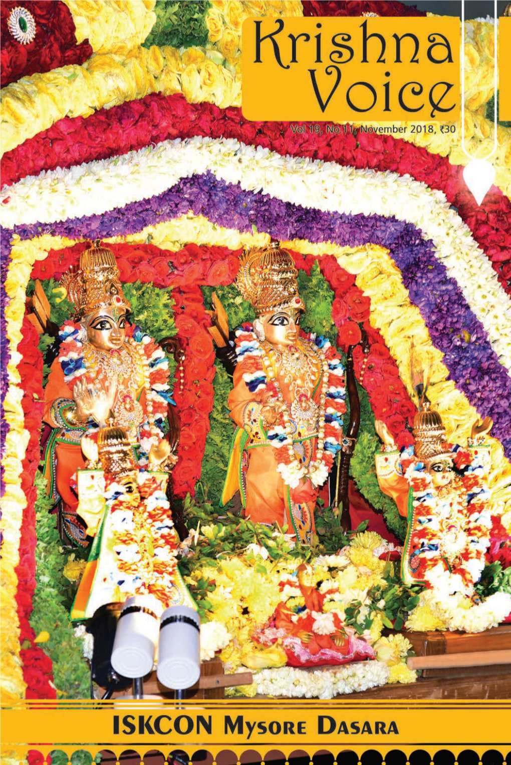 Dasara Celebrations at Hare Krishna Movement Ahmedabad