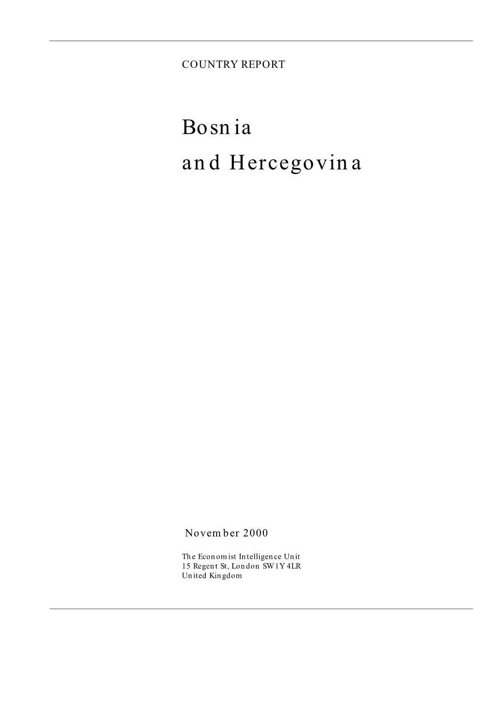 Bosnia and Hercegovina