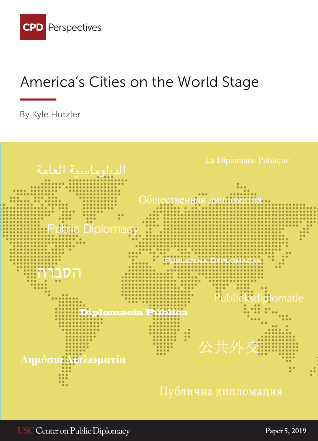 America's Cities on the World Stage