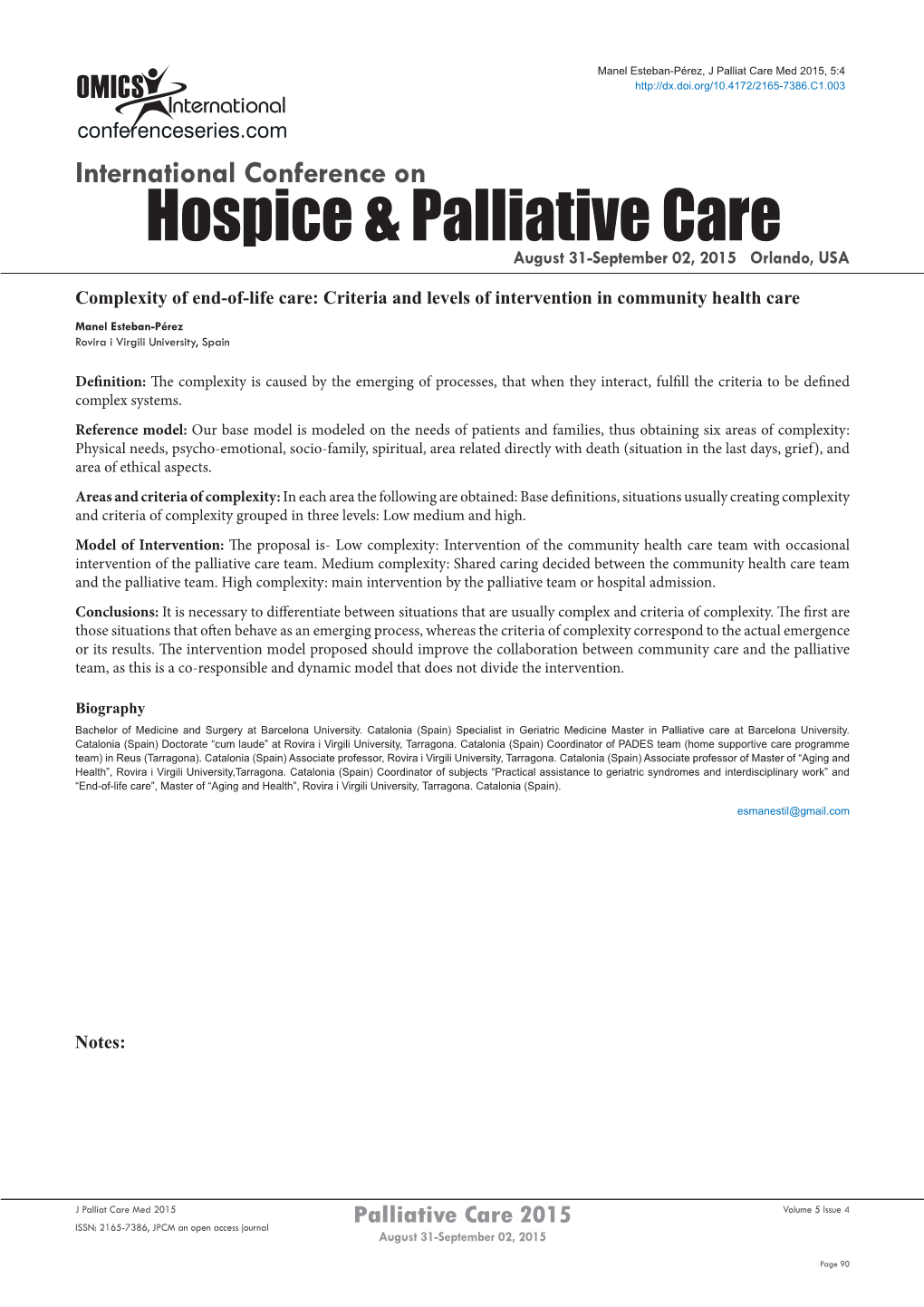 Hospice & Palliative Care