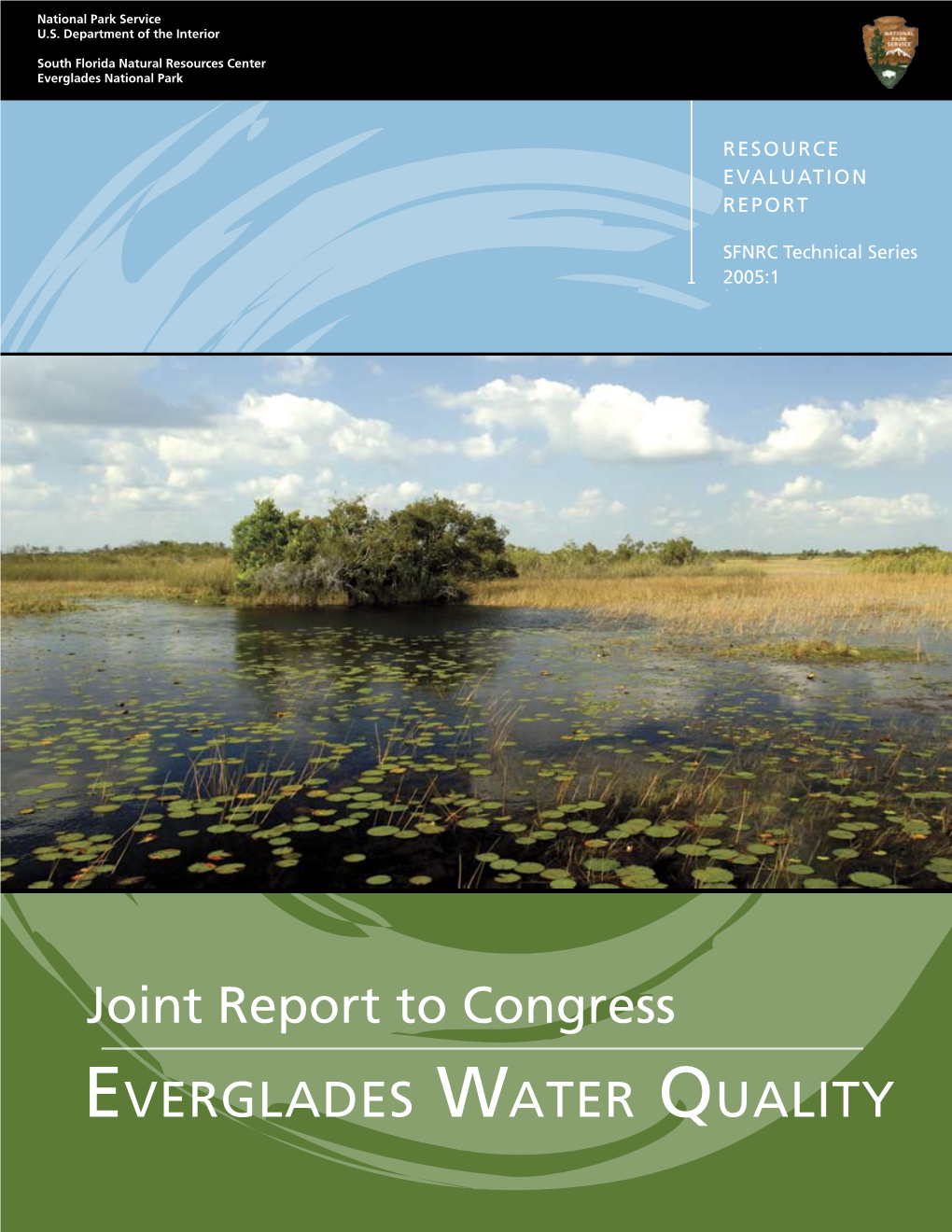Joint Report to Congress: Everglades Water Quality Iii