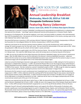 Annual Leadership Breakfast