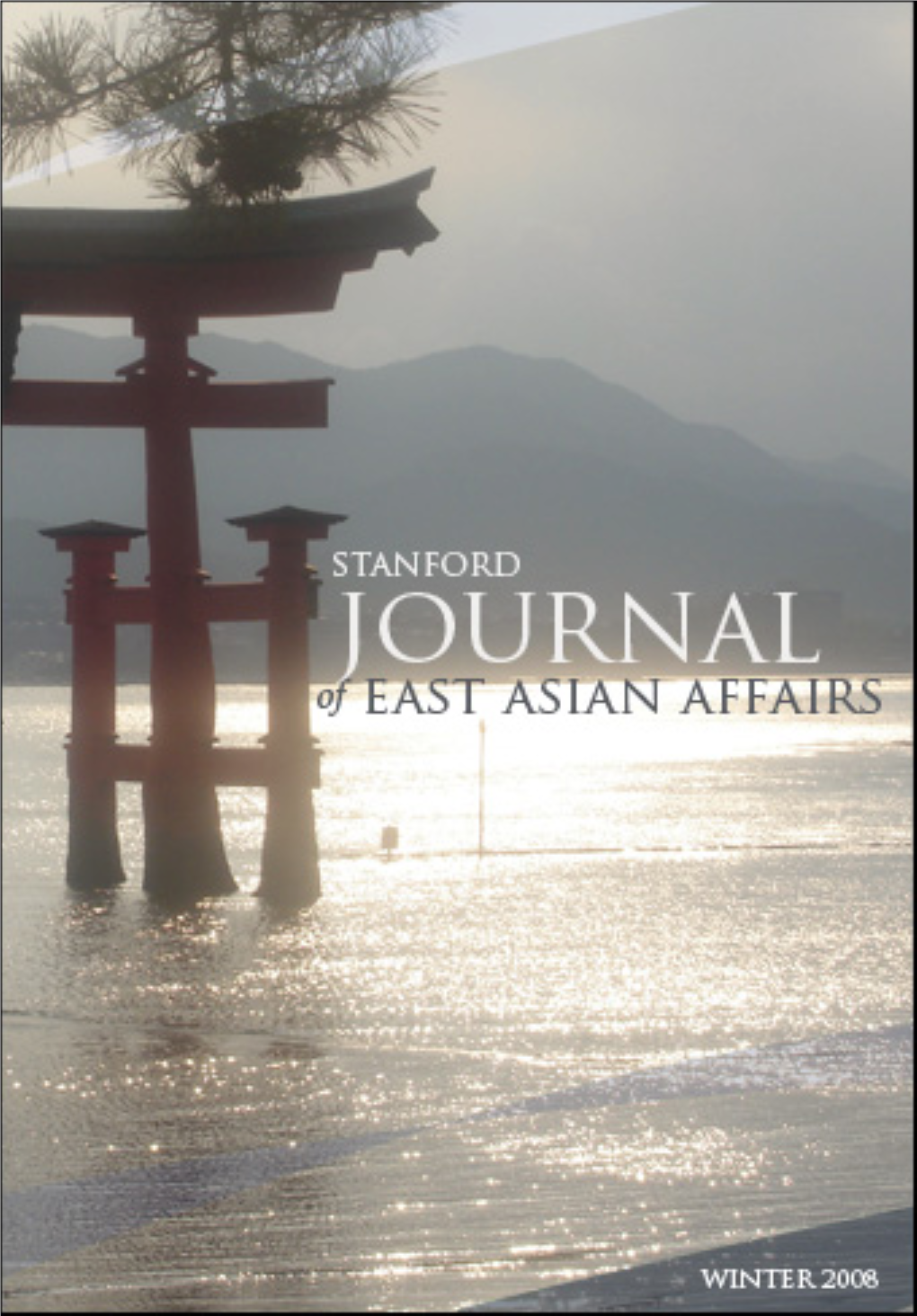 SJEAA Stanford Journal of East Asian Affairs
