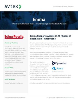Emma Supports Agents in All Phases of Real Estate Transactions