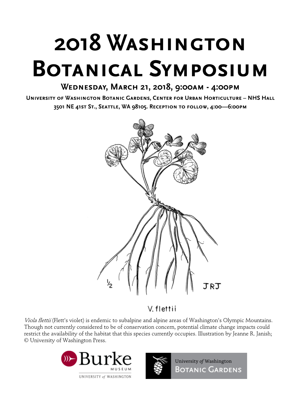 2018 Washington Botanical Symposium