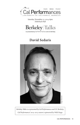 David Sedaris Hugh Hamrick Hugh