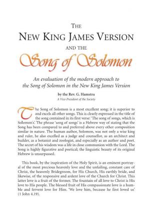 The New King James Version and the Song of Solomon