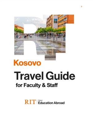 Kosovo Travel Handbook