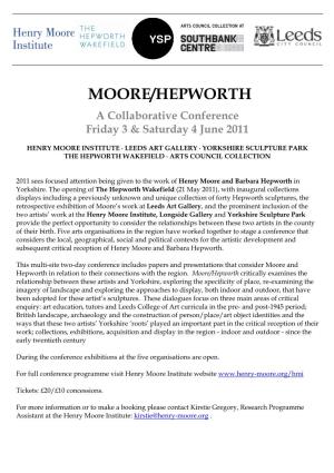 Moore/Hepworth