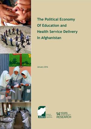 The Political Economy of Education and Health Service Delivery in Afghanistan