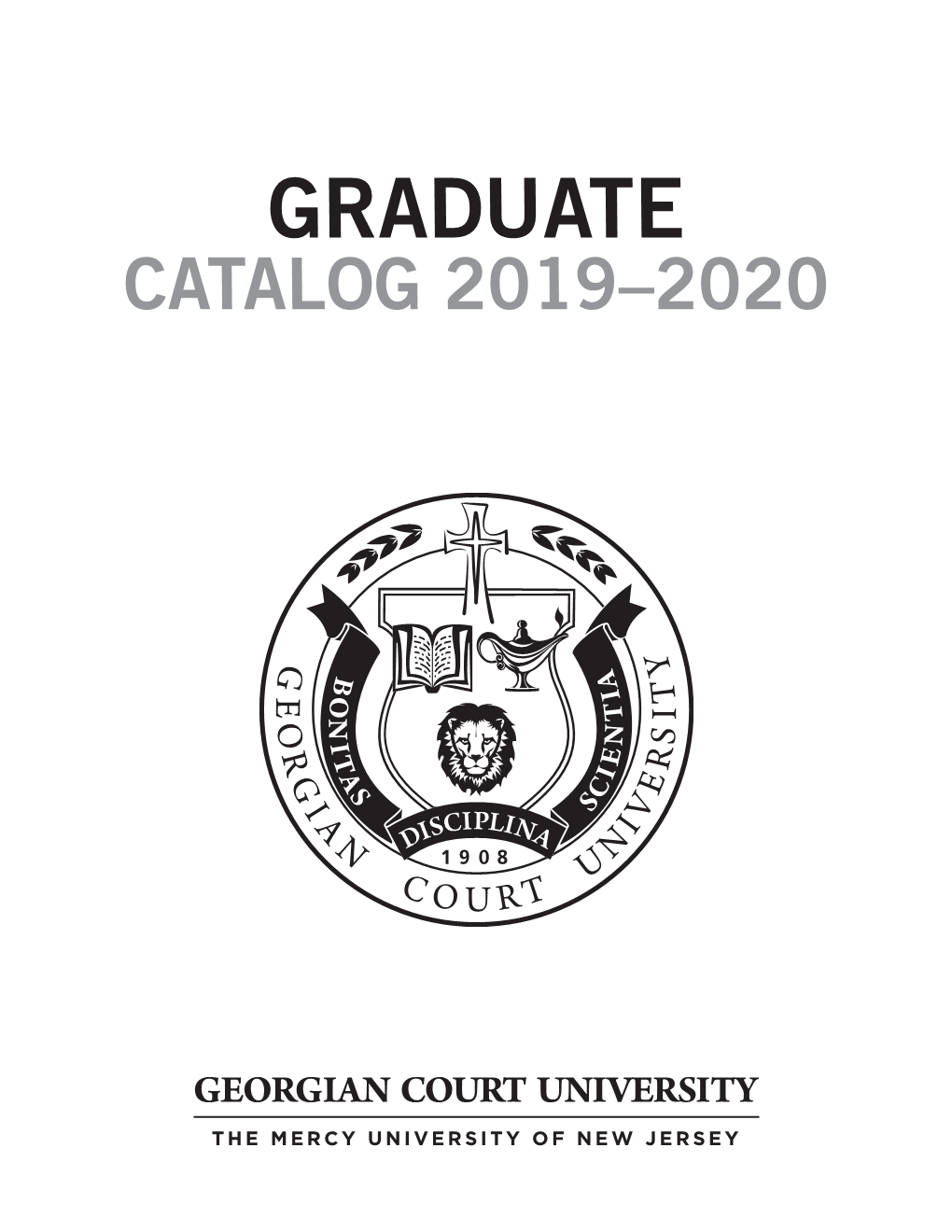 2019-2020 Graduate Catalog