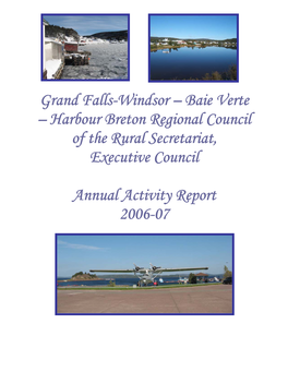 Grand Falls-Windsor – Baie Verte – Harbour Breton Regional Council of the Rural Secretariat, Executive Council