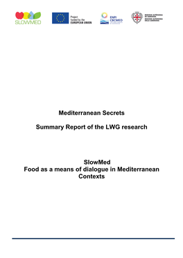 Mediterranean Secrets Research Report