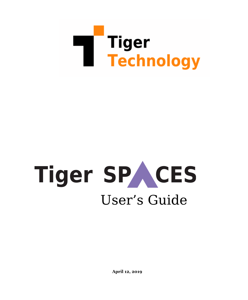 Tiger Spaces 4.3 User's Guide