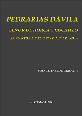 Pedrarias Dávila