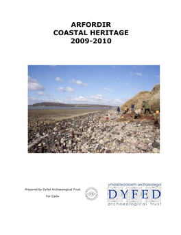 Arfordir Coastal Heritage 2009-2010