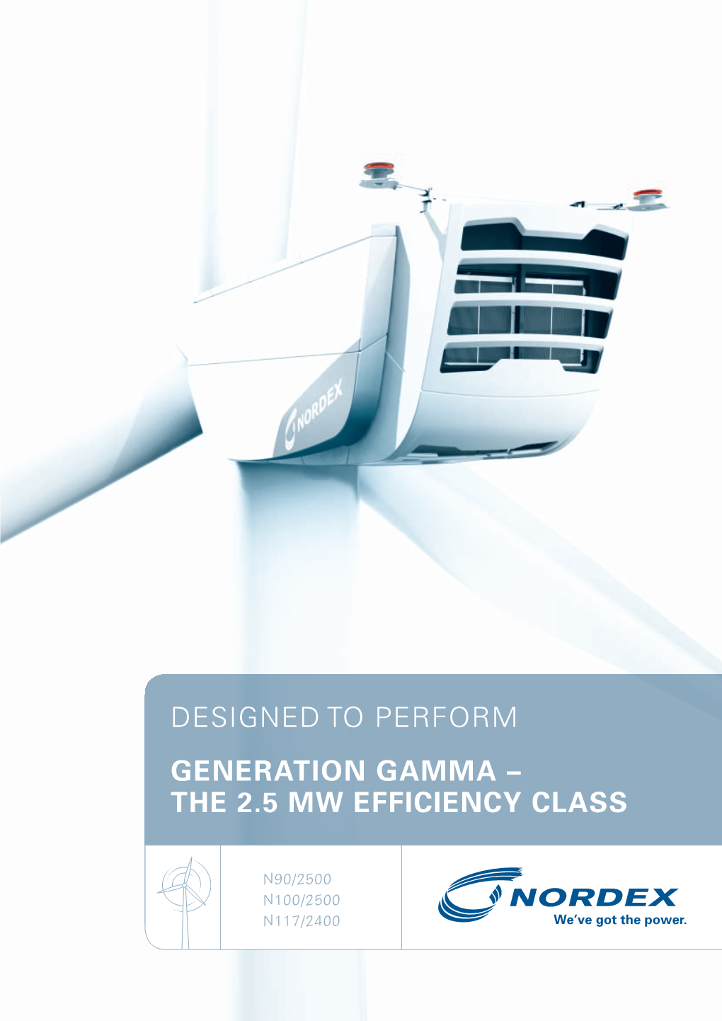 The 2.5 Mw Efficiency Class