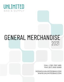 General Merchandise 2021