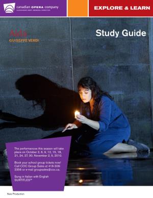 Aida Study Guide GUISEPPE VERDI