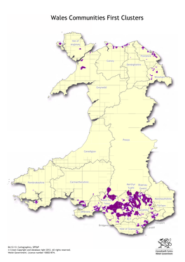 Wales Communities First Clusters