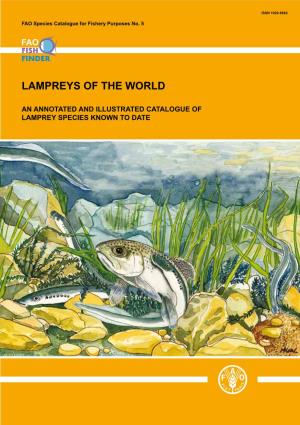 Lampreys of the World