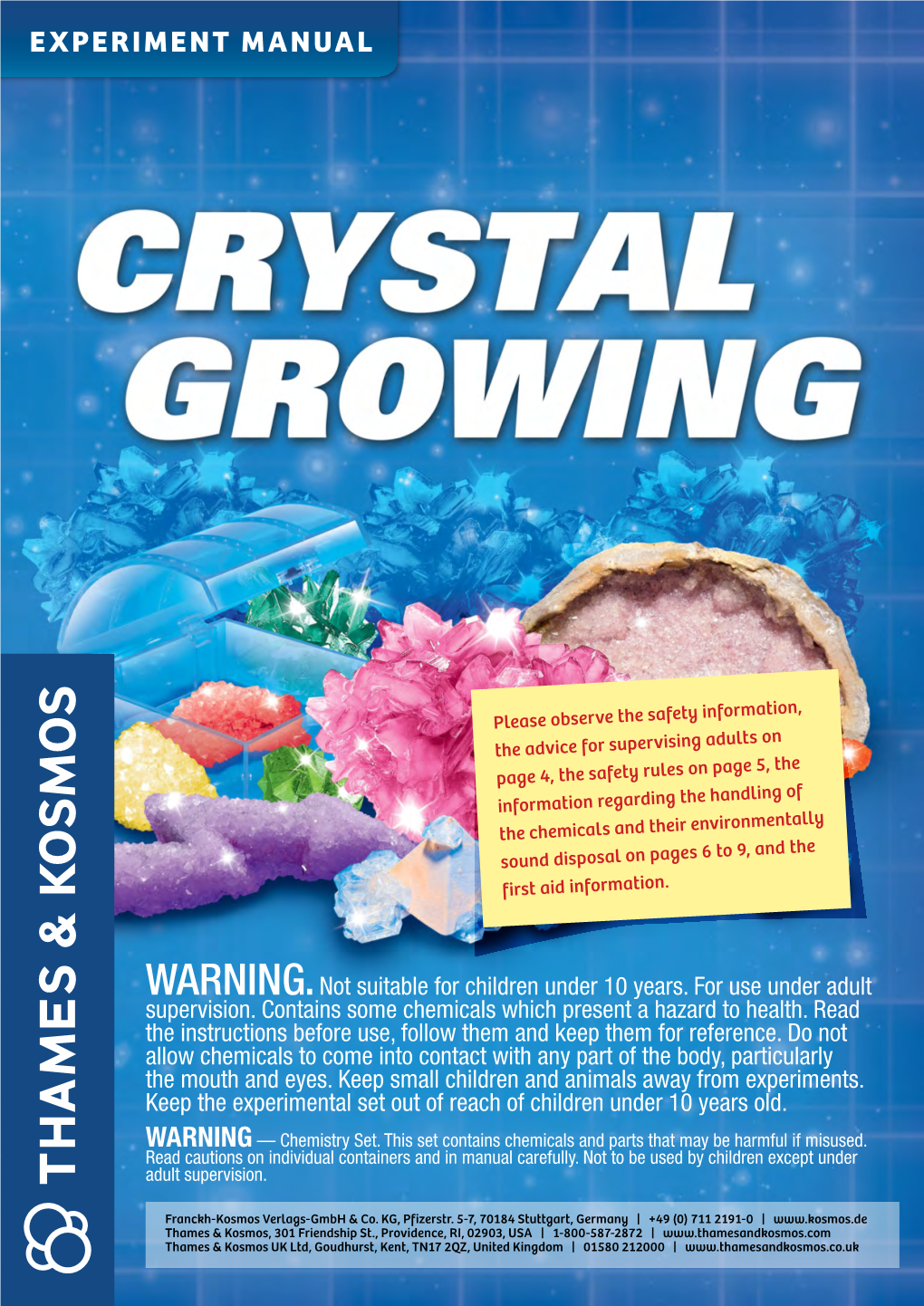 Crystal Growing Set, You Will Be Accompanying Water Supply