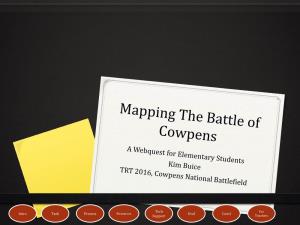 Download Mapping the Battle of Cowpens Webquest