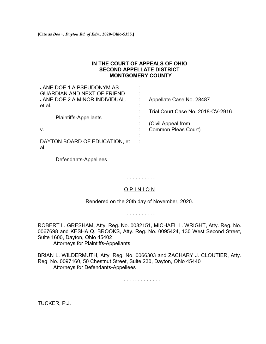 Doe V. Dayton Bd. of Edn., 2020-Ohio-5355.]