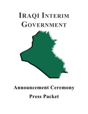 Iraqi Interim Government