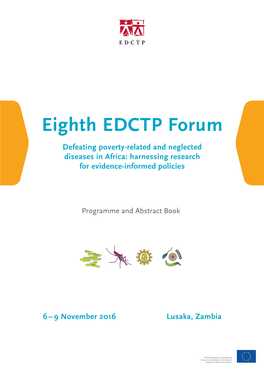 Eighth EDCTP Forum Programme and Abstract Book