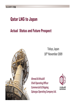 Qatar LNG to Japan