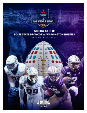 Mitsubishi Motors Las Vegas Bowl 2019Media Guide
