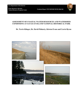 Assessment of Coastal Water Resources and Watershed Conditions at San Juan Island National Historical Park