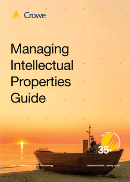 Managing Intellectual Properties Guide