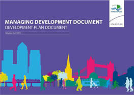 ED4.2: Tower Hamlets: Managing Development Document