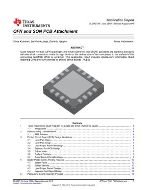 QFN and SON PCB Attachment (Rev. B)