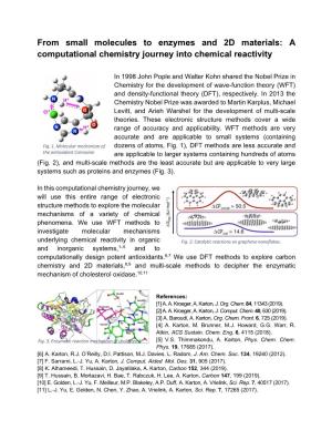 From Small Molecules to Enzymes and 2D Materials: a Computational Chemistry Journey Into Chemical Reactivity
