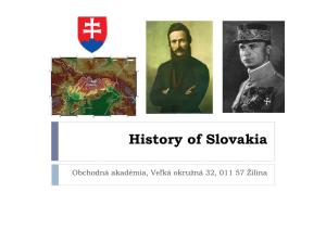 History of Slovakia