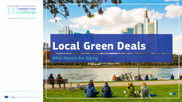 ICC Mayors Are Saying About Local Green Deals
