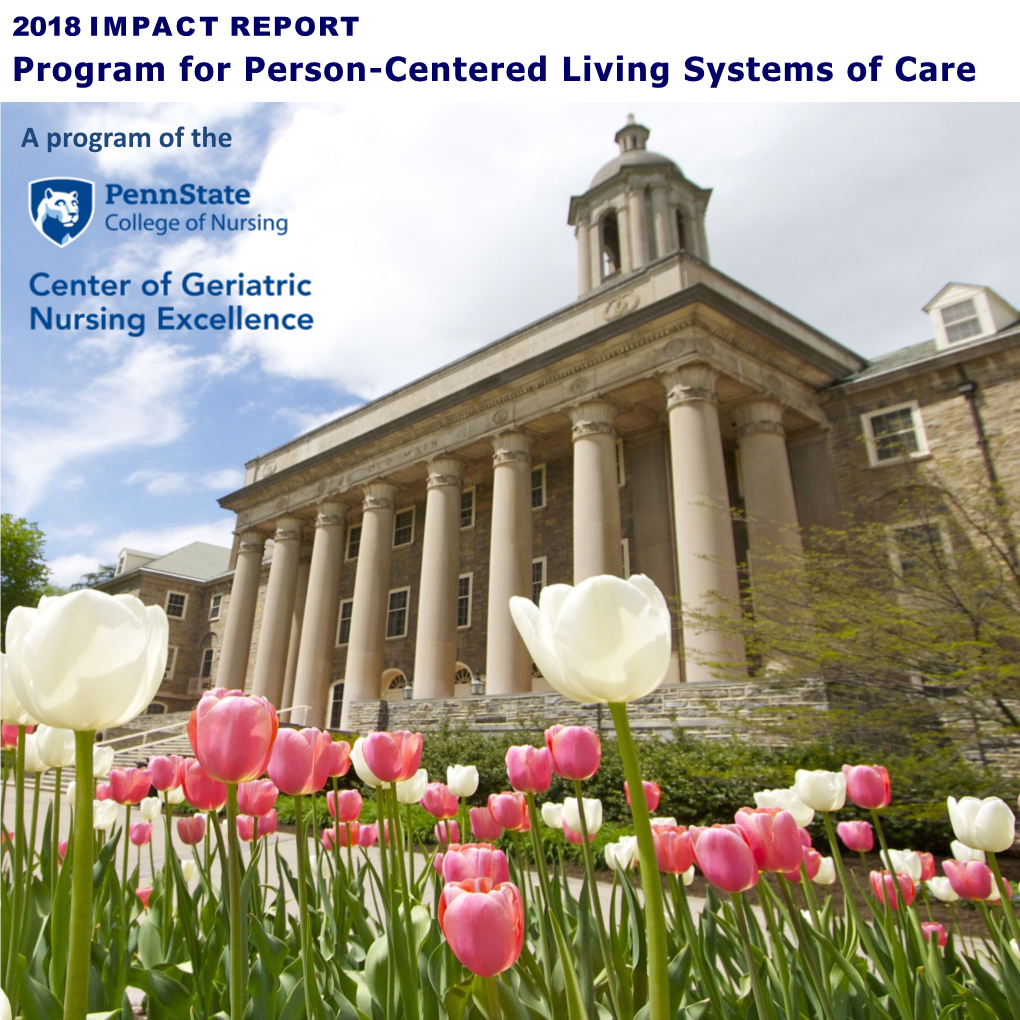 Program for Person-Centered Living Systems of Care