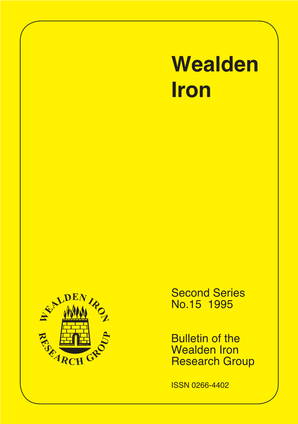 Wealden Iron, Second Series Volume 15, 1995