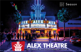 Season Alex Theatre N DANCE