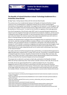 The Republic of Ireland & Northern Ireland: Technology Enablement For