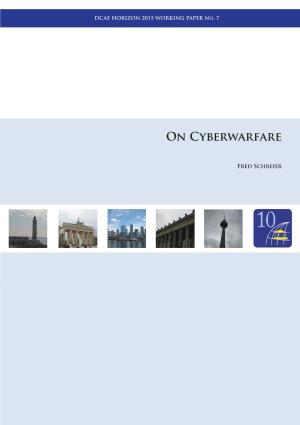 On Cyberwarfare