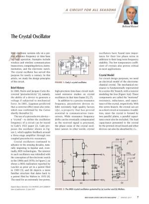 The Crystal Oscillator