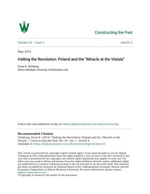 Halting the Revolution: Poland and the “Miracle at the Vistula”