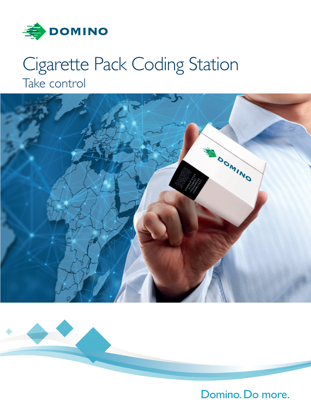 Domino Cigarette Pack Coding Station Brochure