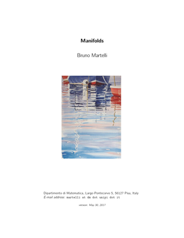 Manifolds Bruno Martelli