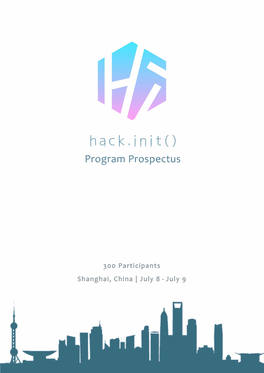 Hack.Init() Program Prospectus.Pages